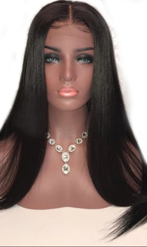 Straight Virgin Hair Lace Wig