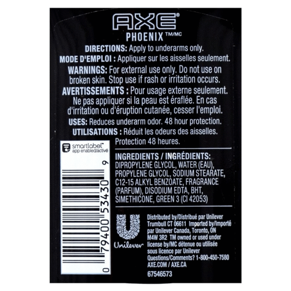 Axe 48 Hour Fresh Solid Deodorant - Image 3